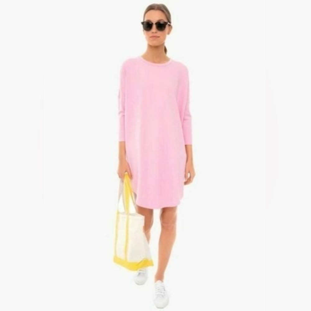 Tuckernuck Pomander Place L / XL Sue Sweatshirt T-Shirt Dress Dolman 3/4 Sleeves